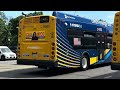 mta nyc bus | 31 minutes of bus action @ mother Clara hale depot (with some M102 buses)