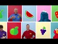 Fruit Salad Yummy Yummy! 🍎🍌🍇🍉 Sing-along with @SesameStreet and The Wiggles 🎵 Kids Songs