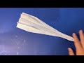 How to make an easy but fast paper jet- Needle jet