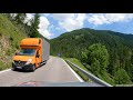 Driving in Italy 8: Falzarego Pass II (Arabba - Cortina) 4K 60fps