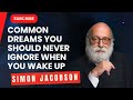 Common dreams you should NEVER ignore when you wake up - Rabbi Simon Jacobson