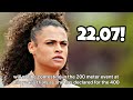 Something Crazy About to Happen in Women's 200m at US Olympic Trials 2024 | Abby Steiner