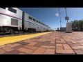 Amtrak SWC #3 Passing By @ Downtown Bernalillo Station