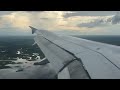 Allegiant Air Airbus A320-214 Takeoff Climb Cruise, and Arrival Into Punta Gorda From Gerald R.Ford