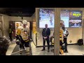 Penguins @ Coyotes - Mullett Arena - End game walk of shame - 1/22/24