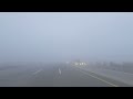 Driving in Dense Fog | Lahore to Multan M-3 Motorway