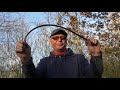 How to Make Your First Long Bow from a Sapling. Light Weight Longbow for Beginners