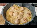 চিকেন মালাই কোপ্তা রেসিপি | Chicken malai kofta curry recipe | Chicken with creamy silky white gravy