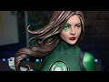 I painted a Green Lantern, Jessica Cruz ; 3D PRINT and CUSTOM paint | Groundeffected.com