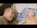 Cute And Funny Baby Laughing || Historically Compilation || 5-Minutes Laughing
