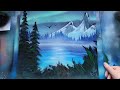 Northern Lights Spray Paint Art