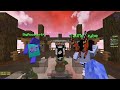 Playing Minecraft..... (Bedwars Commentary)