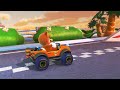 Mario Kart Deluxe | Daisy play with custom selected Items | BulletBill and BlueShell | 4K