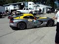 ALMS 2012 Road America- Fan Footage-SRT Viper GTS-R Startup