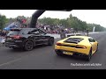 Modified Cars Drag Racing - M8 Competition vs ABT RSQ8-R vs BRABUS E63S vs R8 V10 Performance