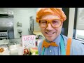 Blippi Makes Fruit Popsicles | Learn Healthy Eating For Children | Educational Videos For Kids