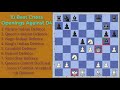 Top 10 Best Chess Opening Against D4