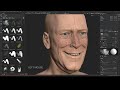 Ton Roosendaal 3D Portrait Made with Blender
