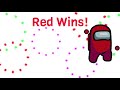 Among Us Wars - Red and Blue battle it out (NEW) | Algodoo Marble Race | Algolab