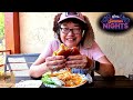 2024 Ghost Town Alive! / Knott's Summer Nights: California Burrito Style Burger at Sutter's Grill