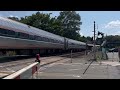 MTA Metro North Hudson Line & Amtrak Action in Peekskill NY (P32-Shoreliner & P42-Amfleets)