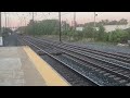 North bound Amtrak Commuter Train Seabrook Maryland Station