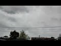 Timelapse of clouds on a rainy day