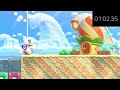 Super Mario Wonder: Dolphin Kick 1 Badge Challenge Speedrun (1:13.1)