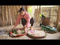 Mai makes five-colored sticky rice to eat and brings it to the market to sell | Tương Thị Mai