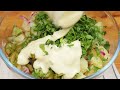 The tastiest German Potato salad. Cheap and delicious recipe!