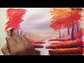 Stream - Acrylic painting (only colors)