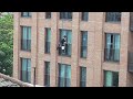 Funny or Dangerous Window Cleaning Job?!