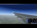 Orbit Airlines Boeing 747-400 Narita to Fiumicino Timelapse - Flight Simulator X