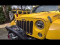 Jeep Wrangler JKU Grill Inserts Install