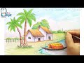 How to draw a landscape .... step by step