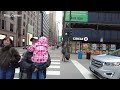 CHICAGO (USA) Walking Tour Downtown Chicago on Good Friday 2024 Easter(March 29, 2024) 4k 60fps