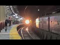 New Jersey Transit, Amtrak and PATH* Action at Harrison and Newark Penn Stations