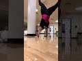 This is one of my older videos trying to figure out body weight and keeping my feet in the air.