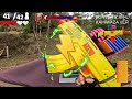 Nerf War | Amusement Park Battle 74 (Nerf First Person Shooter)