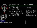 Hypotenuse Leg Theorem - HL Postulate - Two Column Proofs