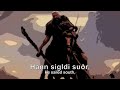 Norwegian Crusade Song - Sigurd the Crusader (Old Norse)