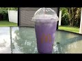 Doing the viral trend all over the internet of trying the Grimace milkshake from McDonald’s!