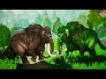 Giant Tiger Cow Buffalo Lion Gorilla vs Giant Dinosaur Attack Cow Cartoon Goat Rescue Giant Elephant