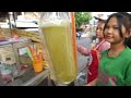 100% Fresh! Process Of Making Sweet Sugarcane Juice - Cambodian Street Food