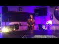 Jenne Kaivo live performance at Edgy Open Mic with Star Blue, 5/9/2019