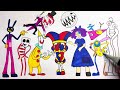 The Amazing Digital Circus NEW Coloring Pages / How to Color ALL CHARACTERS / NCS MUSIC