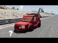 OB & I Used Lego Cars For DANGEROUS Police Chases in BeamNG Drive Mods!