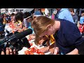 Fishermen's Festival 2013: Lobster eating competition