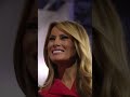 Melania Trump appears at RNC on final night #shorts