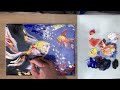 How to Draw Fish Under the Sea / Acrylic Painting For Beginner